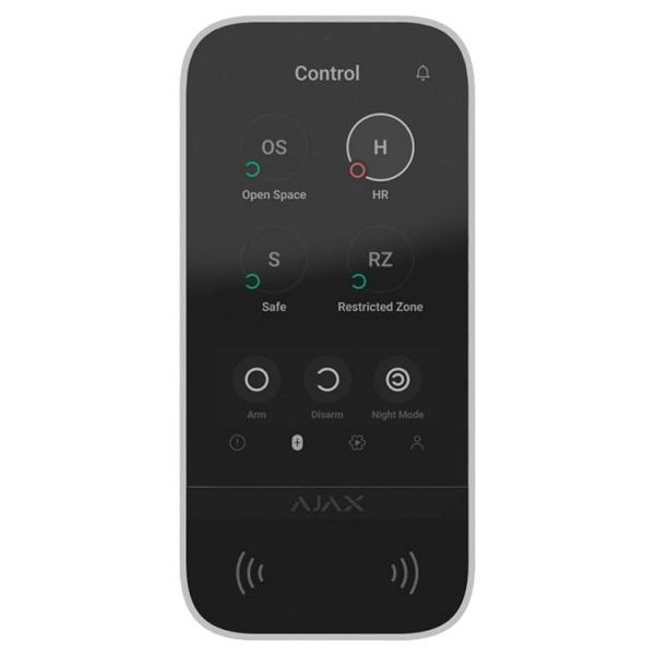 Ajax KeyPad TouchScreen white Клавіатура 99-00015147 фото